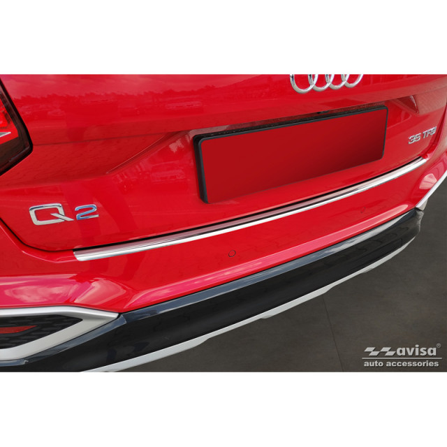 RVS Achterbumperprotector passend voor Audi Q2 Facelift 2020-