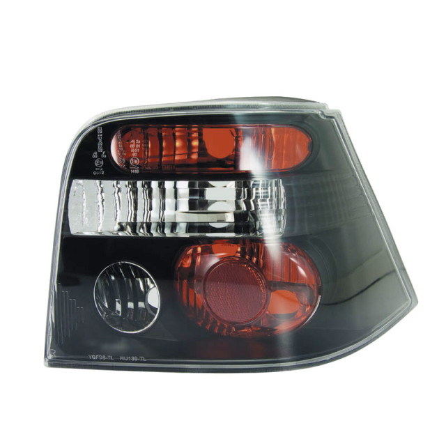 Set Achterlichten  Volkswagen Golf IV 1998-2003 excl. Variant - Zwart/Smoke