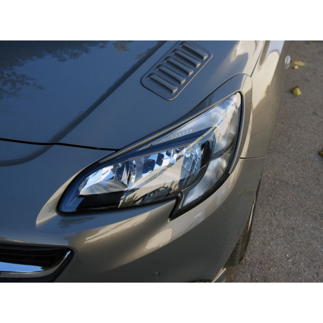 Koplampspoilers  Opel Corsa E 2014- (ABS)