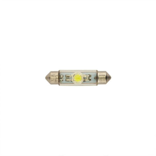 Festoon LED Lamp 12V Xenon-Optiek Wit 10x42mm, per stuk
