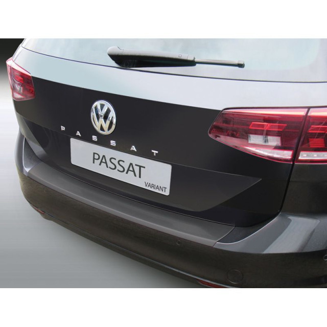 ABS Achterbumper beschermlijst passend voor Volkswagen Passat (3G) Variant/Alltrack Facelift 2019- Zwart