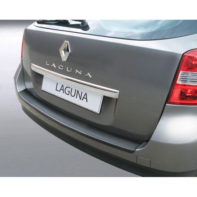 ABS Achterbumper beschermlijst passend voor Renault Laguna Estate 2007- Zwart