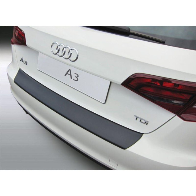 ABS Achterbumper beschermlijst passend voor Audi A3 8V Sportback 6/2012-4/2016 Zwart