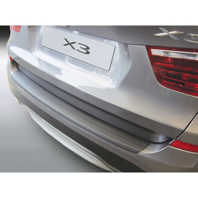 ABS Achterbumper beschermlijst passend voor BMW X3 F25 SE 4/2014-2017 Zwart