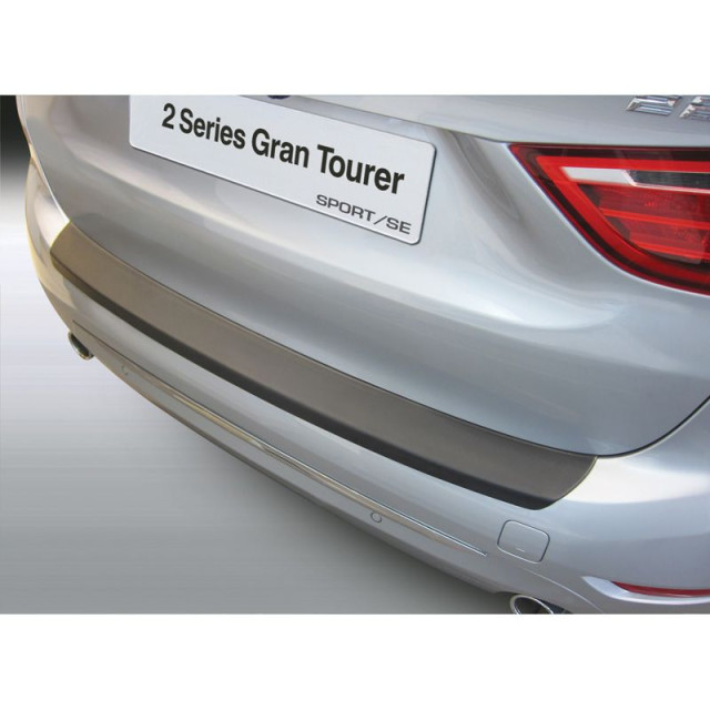 ABS Achterbumper beschermlijst passend voor BMW 2-Serie F46 Gran Tourer SE/Sport/Luxury 6/2015- Zwart