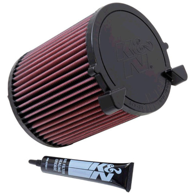 K&N vervangingsfilter  Audi A3 1.6 6/2003-2012 (excl. FSi) A3 2.0 excl. Turbo / div VAG (E-2014)