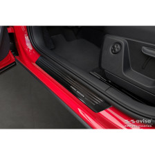 Zwart RVS Instaplijsten  Audi Q2 Facelift 2020- 'Special Edition' - 4-delig