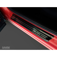 Zwart RVS Instaplijsten  Honda CR-V (CW) 2018- 'Special Edition' - 4-delig