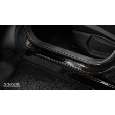 Zwart RVS Instaplijsten  Nissan Juke II 2019- 'Special Edition' - 4-delig