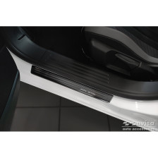 Zwart RVS Instaplijsten  Opel Mokka 2020- - 'Special Edition' - 4-delig