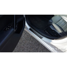 Zwart RVS Instaplijsten  Peugeot 508 Sedan & SW 2011-2014 & FL 2014-2018 - 'Special Edition' - 4-delig