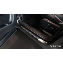 Zwart RVS Instaplijsten  Peugeot 3008 2016- 'Special Edition' - 4-delig