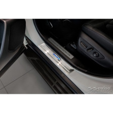 RVS Instaplijsten passend voor Toyota Highlander XU70 2020- 'Hybrid' - 4-delig