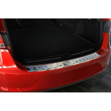 RVS Achterbumperprotector  Seat Leon 5F ST 2013-2020 'Ribs'