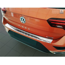 RVS Achterbumperprotector  Volkswagen T-Roc 2017- incl. Cabrio - 'Ribs'