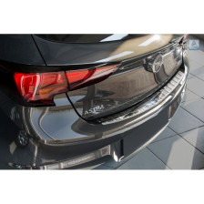 RVS Achterbumperprotector  Opel Astra K HB 5-deurs 2015- 'Ribs'