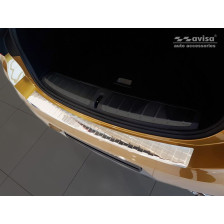 RVS Achterbumperprotector  BMW X2 (F39) M-Pakket 2018- 'Ribs'