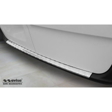 Aluminium Achterbumperprotector passend voor Mercedes Sprinter III 2018- 'Riffled plate'