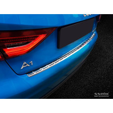 RVS Achterbumperprotector  Audi A1 (GB) Sportback 2018- 'Ribs'