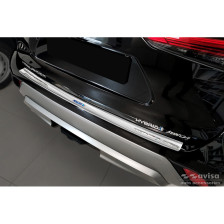 RVS Achterbumperprotector passend voor Toyota Highlander (XU70) 2020- 'Hybrid'