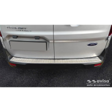 RVS Achterbumperprotector  Ford Tourneo Courier/Transit Courier 2014-2017 & FL 17- 'Ribs'
