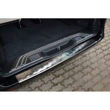 RVS Achterbumperprotector  Mercedes Vito & V-Klasse 2014- 'Ribs'