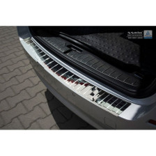 Chroom RVS Achterbumperprotector  BMW 5-Serie F11 Touring 2010- 'Ribs'