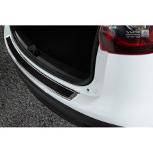 RVS Achterbumperprotector 'Deluxe' passend voor Mazda CX5 2012-2017 Chroom/Zwart Carbon