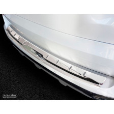 RVS Achterbumperprotector 'Deluxe'  BMW X5 G05 M-Pakket 2018- 'Performance' excl. M-Competition Zilver/Zwart Carbon