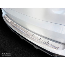 RVS Achterbumperprotector 'Deluxe'  BMW X5 G05 M-Pakket 2018- 'Performance' excl. M-Competition Zilver/Zilver Carbon