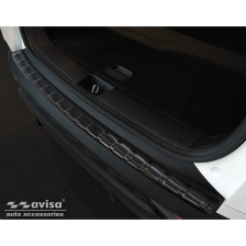 Zwart RVS Achterbumperprotector  Hyundai Tucson 2020- 'Ribs'