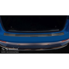 Zwart RVS Achterbumperprotector  Audi E-Tron incl. Sportback 2018-