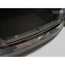 Carbon Achterbumperprotector  BMW 7-Serie G11/G12 2015- excl. M-Pakket - Rood-Zwart Carbon