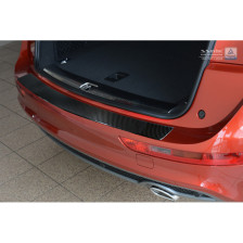 Carbon Achterbumperprotector passend voor Audi Q5 2008-2016 Zwart Carbon
