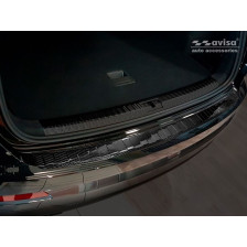 Echt 3D Carbon Achterbumperprotector passend voor Audi Q3 II 2019-