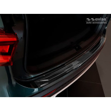 Echt 3D Carbon Achterbumperprotector passend voor Seat Tarraco 2019-