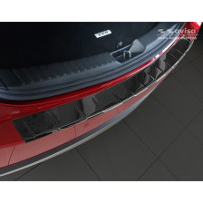 Echt 3D Carbon Achterbumperprotector passend voor Mazda CX-5 II 2017-
