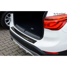 Echt 3D Carbon Achterbumperprotector passend voor BMW X1 (F48) 2015-