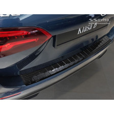 Echt 3D Carbon Achterbumperprotector passend voor Mercedes B-Klasse W247 2019-