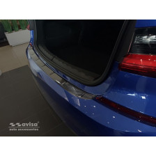 Echt 3D Carbon Achterbumperprotector passend voor BMW 3-Serie G20 Sedan M-Pakket 2019-