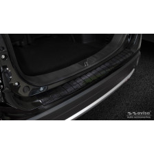 Echt 3D Carbon Achterbumperprotector passend voor Mitsubishi Outlander III Facelift 2015- 