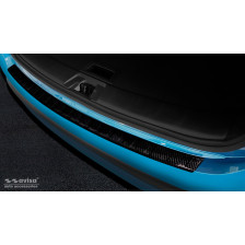 Echt 3D Carbon Achterbumperprotector passend voor Nissan Qashqai II Facelift 2017-2021 'Ribs'