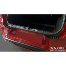 Echt 3D Carbon Achterbumperprotector passend voor Ford Puma 2019- 2-delig