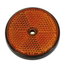 Reflectoren rond 70 mm oranje 2st