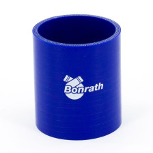 Bonrath Siliconen slang recht - Lengte:76mm - Ø45mm