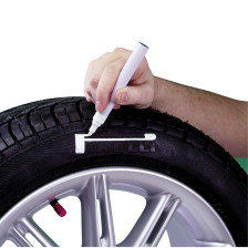 Bandenstift 'Tyre-Marker' - Wit