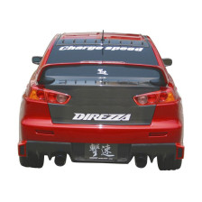 Chargespeed Achterbumperskirt (Diffuser)  Mitsubishi Lancer Evo X CZ4A HalfType Carbon