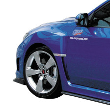 Chargespeed Spatbordverbreders  Subaru Impreza WRX STi 2008- incl. luchtinlaat