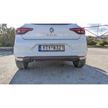 Achterbumperskirt (Diffuser) passend voor Renault Clio V 5-deurs 2019- (ABS)