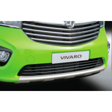 RGM Voorspoiler 'Skid-Plate'  Opel Vivaro 2014-2019 Zilver (ABS)
